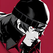 MaxPande Shinjiro Aragaki from Persona 3 Reload facing to the right, scowling.
